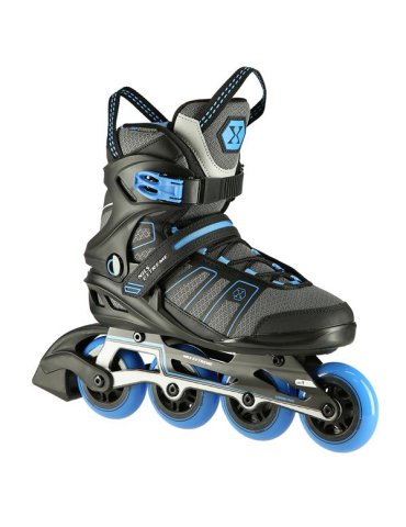 NA14217 BLACK-BLUE SIZE 38 IN-LINE SKATES NILS EXTREME