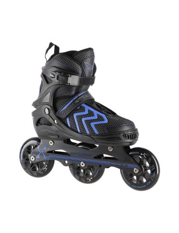 NA19318 BLACK-BLUE SIZE S (31-34) IN-LINE SKATES NILS EXTREME