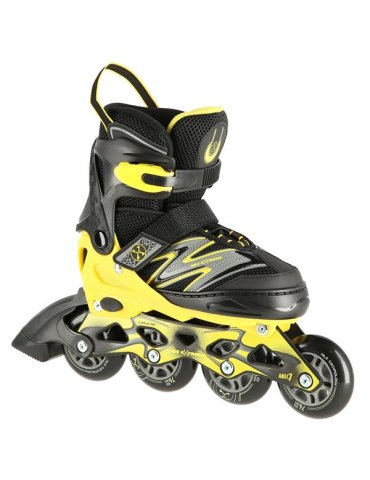 NA11010 BLACK-YELLOW ROZM. L (39-42) IN-LINE SKATES NILS EXTREME