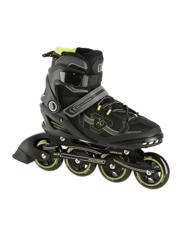 NA9157 BLACK-YELLOW SIZE 38 IN-LINE SKATES NILS EXTREME