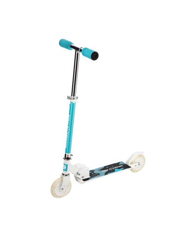 Patinete Infantil Plegable Nils Fun Azul - Ligero, Resistente y Ajustable