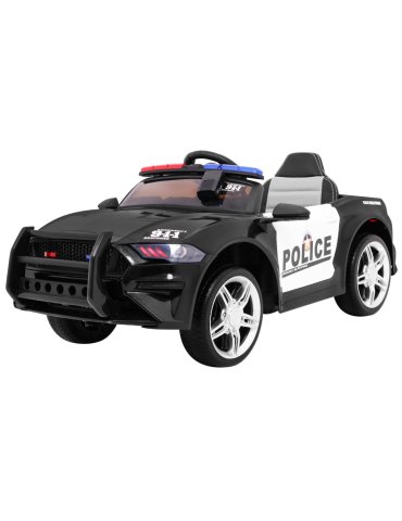 Children's Electric Car Sport GT Police 12V – With Siren and LED Lights