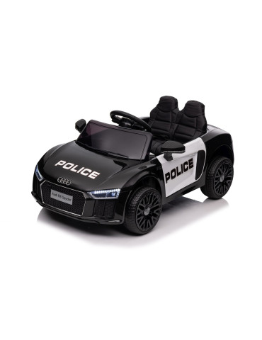 Audi R8 Police 12V – Voiture électrique pour enfants avec télécommande