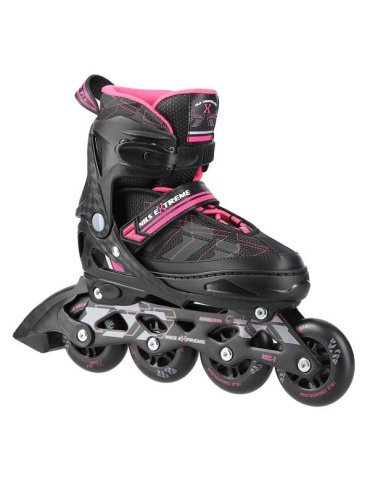 NA11002 BLACK/PINK M (35-38) IN-LINE SKATES NILS EXTREME