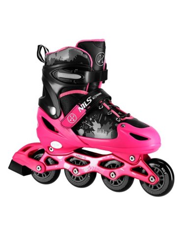 NA18137A IN-LINE SKATES ROXY PINK SIZE M(35-38) NILS EXTREME
