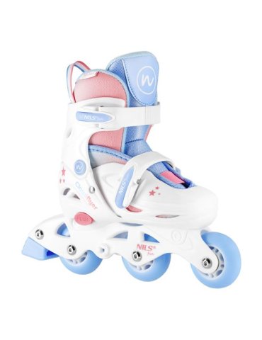 Patines Ajustables Niña 3 en 1 Blancos y Rosas – Evolutivos y Seguros