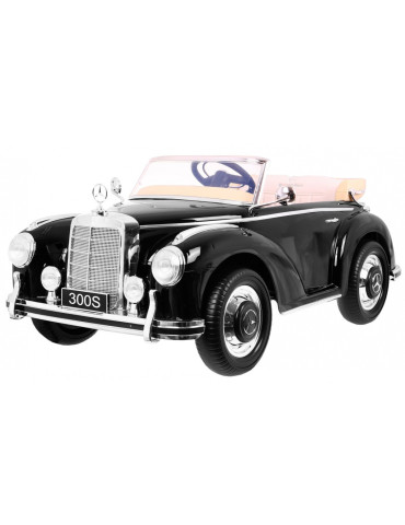 Mercedes Benz 300S Retro 12V – Classic Child Car with Lacquered Finish