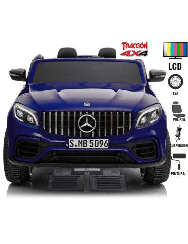 MERCEDES GLC 63S PARA CRIANÇAS COMPLETO MP4 4X4