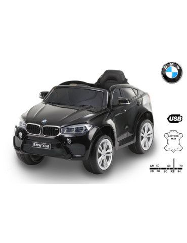 BMW X6M 12V 2.4G WLANCO o NEGRO