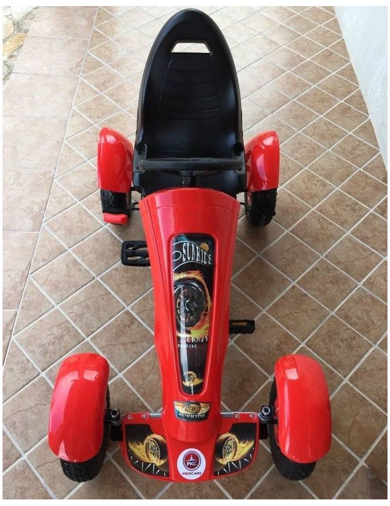 Kart Infantil a Pedales MERCEDES Go-Kart Rojo