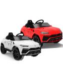 LAMBORGHINI URUS 12V 2.4G BLANCO VOITURES ÉLECTRIQUES POUR ENFANTS - Patilandia 