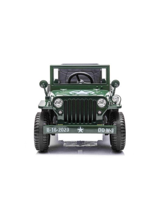 Voiture électrique pour enfants U.S. ARMY 1 PLAZA 12V Off-road - Patilandia 