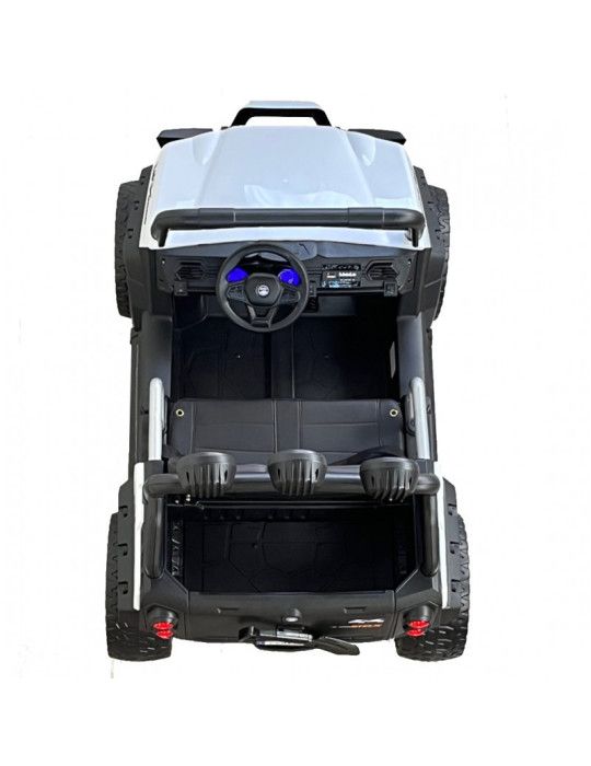 Fuoristrada per bambini Guepard 12V – Due posti, 4x4, Ruote in gomma