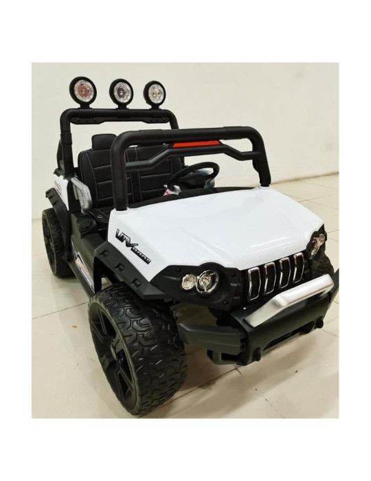 Fuoristrada per bambini Guepard 12V – Due posti, 4x4, Ruote in gomma