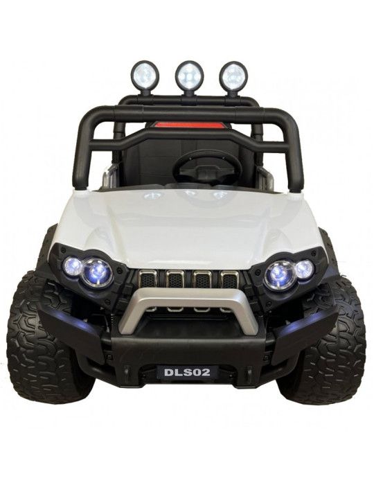 Fuoristrada per bambini Guepard 12V – Due posti, 4x4, Ruote in gomma