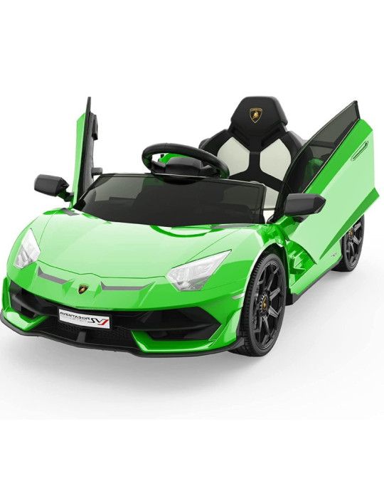 LAMBORGHINI DOS PLAZAS CHILDS AND AVENTATIVE SVJ 24V 2.4G CHILDREN'S ELECTRIC CARS - Patilandia 