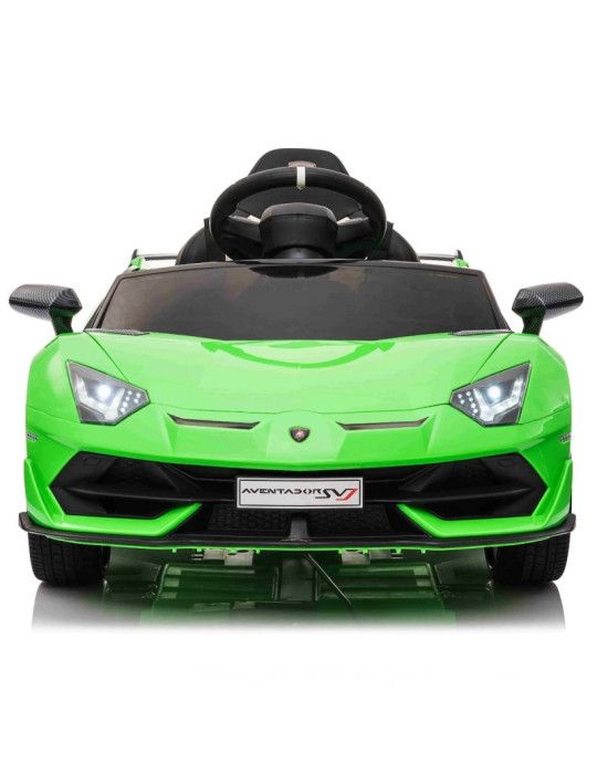 LAMBORGHINI DOS PLAZAS CHILDS AND AVENTATIVE SVJ 24V 2.4G CHILDREN'S ELECTRIC CARS - Patilandia 