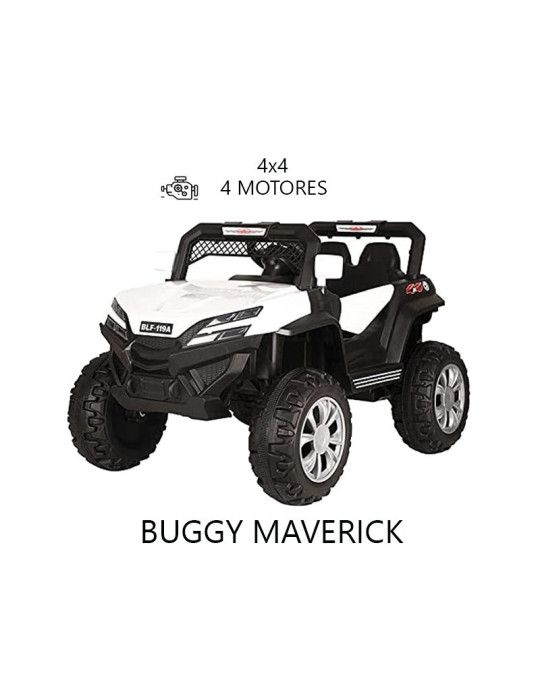 QUAD ELÉCTRICO INFANTIL MAVERICK BUGGY 4X4 QUAD ELÉCTRICO INFANTIL - Patilandia 