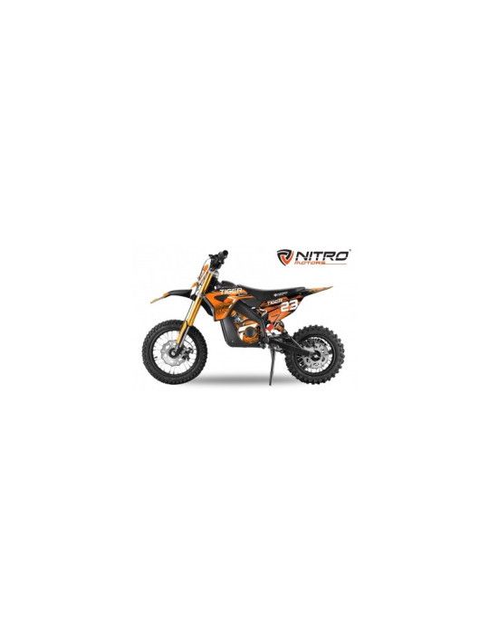 Motocross elettrico per bambini Eco TIGER DELUXE 1100w 36v 10AH LITIO MOTOCICLI ELETTRICI PER BAMBINI - Patilandia 