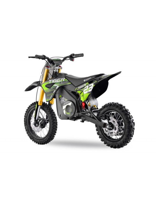 Electric children's motocross Eco TIGER DELUXE 1100w 36v 10AH LITIUM ELECTRIC MOTORCYCLE FOR CHILDREN - Patilandia 