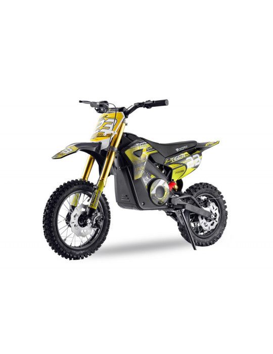 Eco TIGER DELUXE motocross elétrico infantil 1100w 36v 10AH LITIO MOTOS ELÉTRICAS PARA CRIANÇAS - Patilandia 