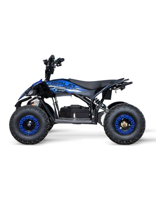 Quad Eléctrico Infantil Eco Replay XXL Deluxe 1500W 48V 6" – Ruedas 6", 4x4 QUAD ELÉCTRICO INFANTIL - Patilandia 