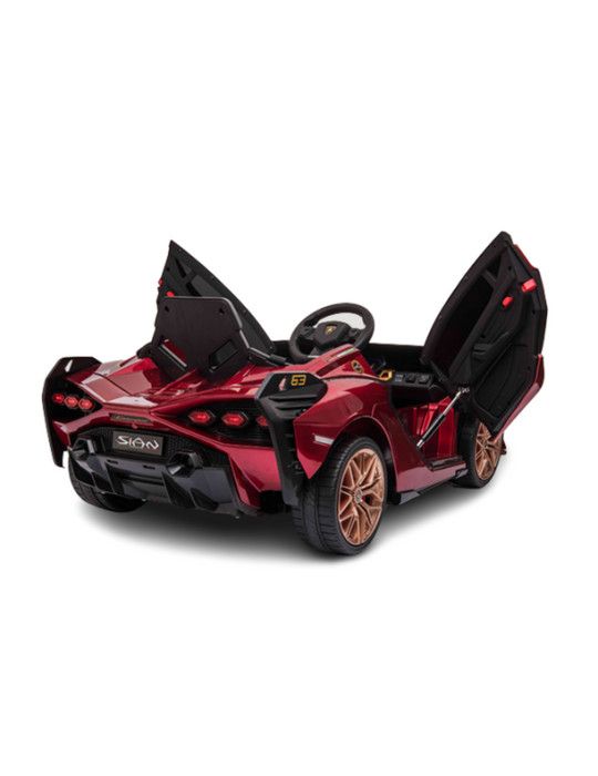 Voiture de sport monoplace pour enfants Lamborghini Sian VOITURES ÉLECTRIQUES POUR ENFANTS - Patilandia 