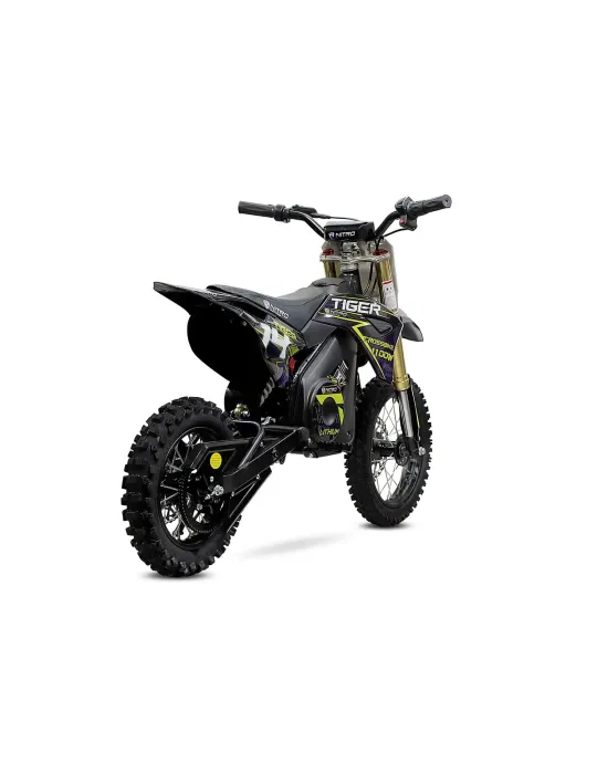 Electric children's motocross Eco TIGER DELUXE 1100w 36v 10AH LITIUM ELECTRIC MOTORCYCLE FOR CHILDREN - Patilandia 