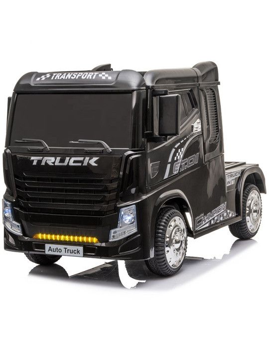 CAMION ÉLECTRIQUE POUR ENFANTS AVEC REMORQUE CONTENEUR 12V VOITURES ÉLECTRIQUES POUR ENFANTS - Patilandia 