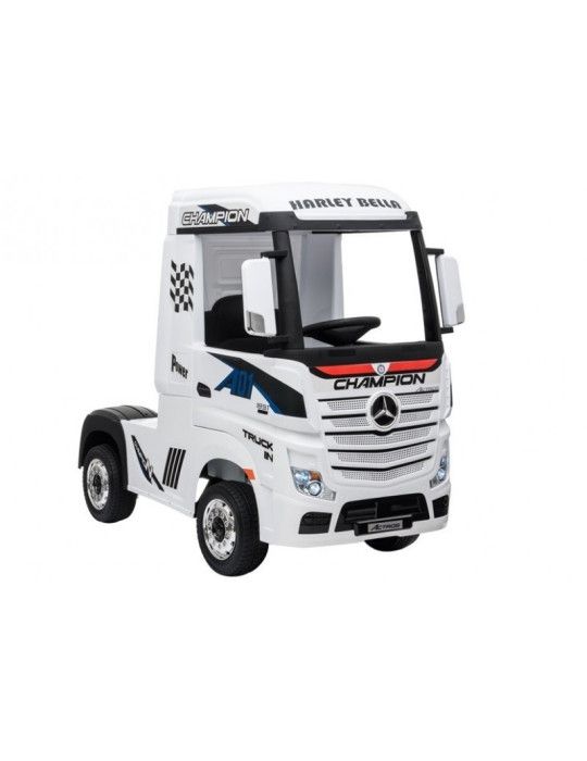 CAMION ELETTRICO PER BAMBINI Mercedes Actros 12V 2.4G 4X4 AUTOMOBILI PER MESTIERE - Patilandia 