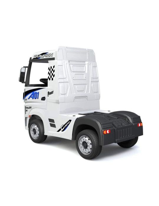 CAMION ELETTRICO PER BAMBINI Mercedes Actros 12V 2.4G 4X4 AUTOMOBILI PER MESTIERE - Patilandia 