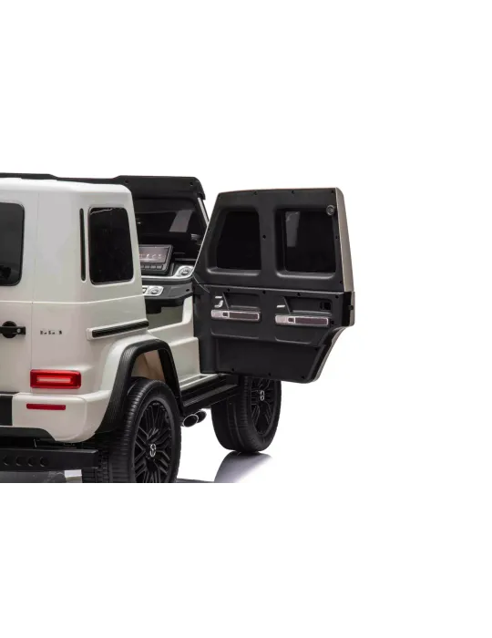 Coche eléctrico infantil Mercedes-Benz G63 AMG 4x4² | Biplaza y 12V