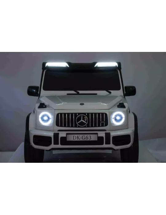 Coche eléctrico infantil Mercedes-Benz G63 AMG 4x4² – Biplaza y 12V