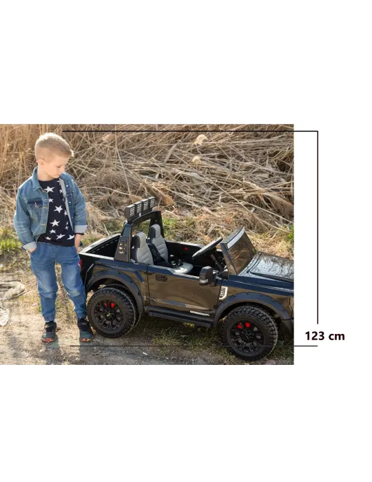 FORD SUPER DUTY 24V ELECTRIC CHILDREN'S SUV Off-road - Patilandia 