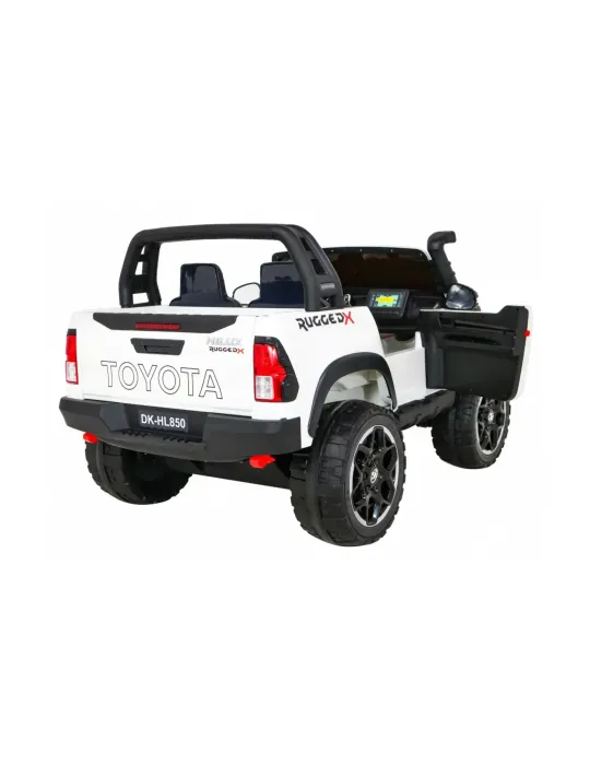 Todoterreno infantil TOYOTA HILUX 12V 2.4GHZ biplaza 4X4 TODOTERRENO INFANTIL - Patilandia 