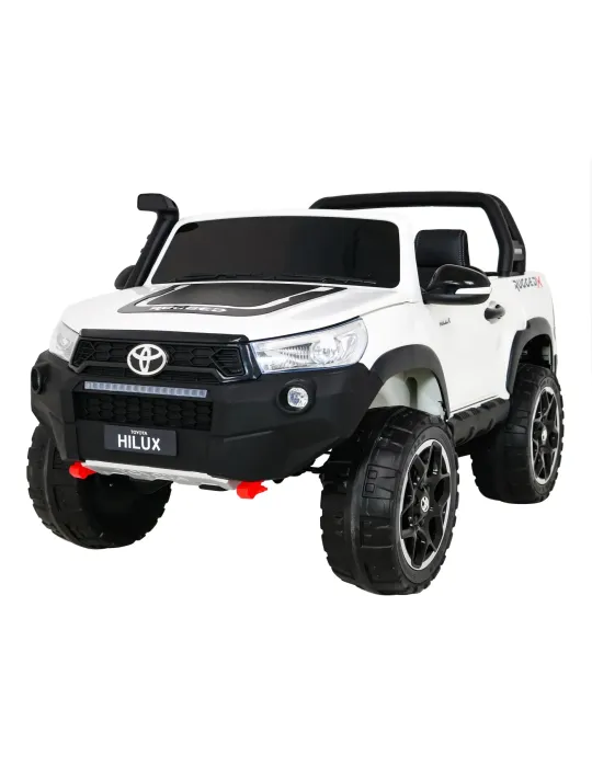 Toyota Hilux 12V auto elettrica per bambini – Biplaza, 4x4, Patiland LED