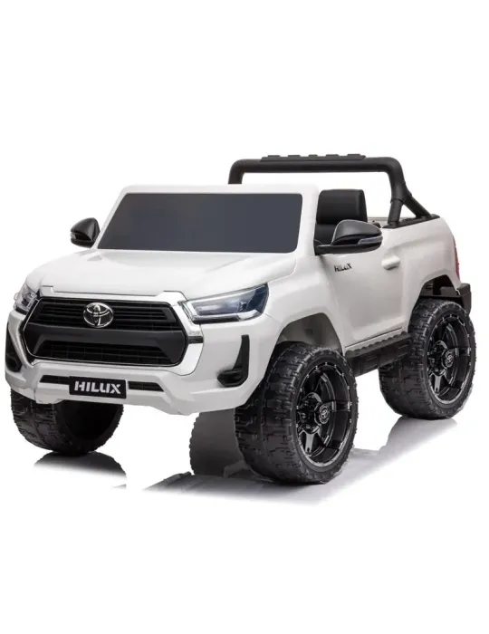 Todoterreno Infantil Toyota Hilux 24V – Biplaza, 4x4, LED, MP4 TODOTERRENO INFANTIL - Patilandia 