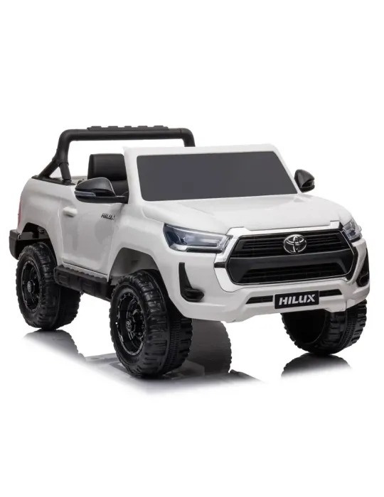 Todoterreno Infantil Toyota Hilux 24V – Biplaza, 4x4, LED, MP4 TODOTERRENO INFANTIL - Patilandia 