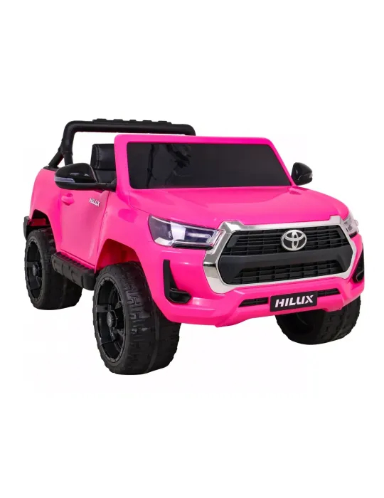 SUV per bambini Toyota Hilux 24V Rosso – Monoposto, 4x4, LED VEICOLO FUORISTRADA PER BAMBINI - Patilandia 