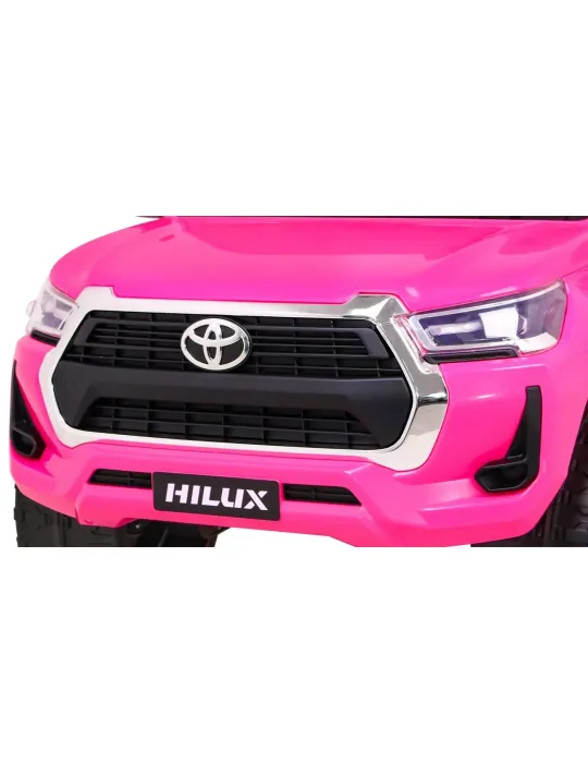 Kids SUV Toyota Hilux 24V Red – Monoplaza, 4x4, LED Off-road - Patilandia 