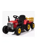 Tracteur électrique enfants avec remorque (12v) TRACTEURS POUR LES ENFANTS - Patilandia 