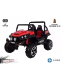 Todoterreno Infantil RSX 12V + Biplaza + 4x4 Ruedas EVA | Patilandia