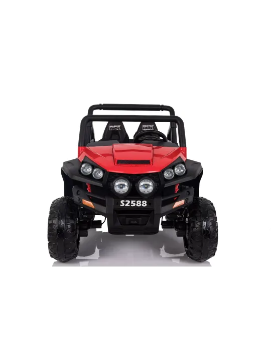 Veículo off-road infantil RSX 12V + dois lugares + rodas 4x4 EVA |Patilândia