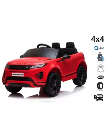 Véhicule tout-terrain pour enfants Range Rover Evoque 12V – Monoplace, 4x4