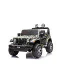 Todoterreno Infantil Jeep Wrangler Rubicon Camuflaje 12V – MP4