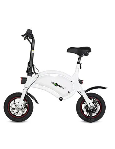 Electric Scooter battery-LG and wheels of 12 inches. Color Black