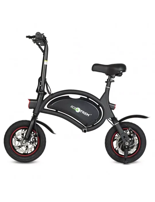 Patinete Eléctrico 250W con Asiento y Reposapiés - Compacto y Cómodo