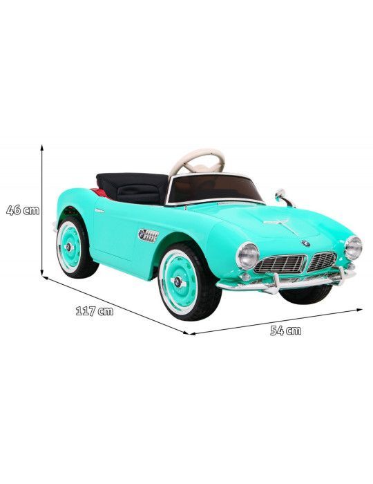 Bmw 507 Retro nero per bambini AUTO ELETTRICHE PER BAMBINI - Patilandia 