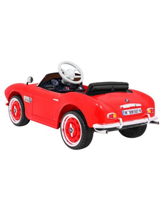 Bmw 507 Retro Black para niños COCHES ELÉCTRICOS INFANTILES - Patilandia 