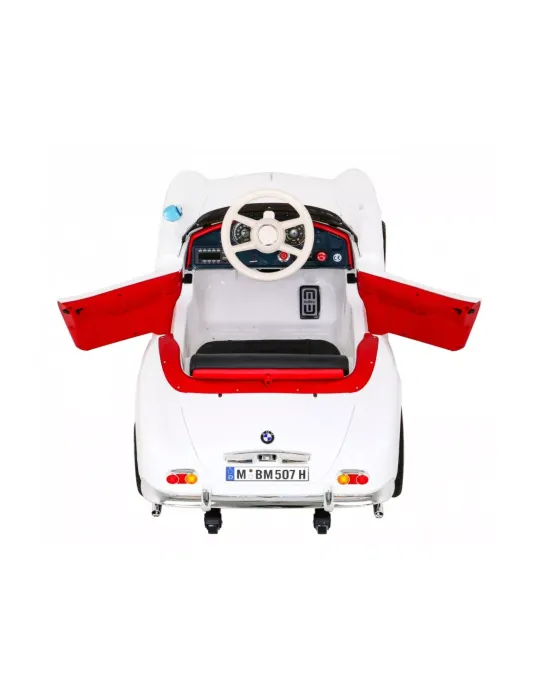 Bmw 507 Retro Black para niños COCHES ELÉCTRICOS INFANTILES - Patilandia 